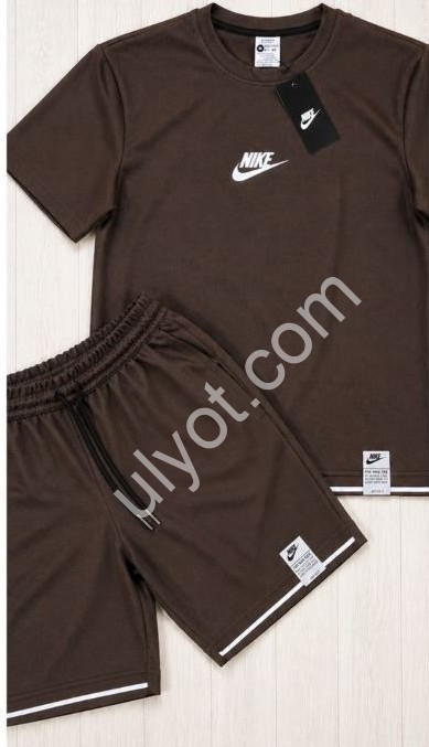 СПОРТ. КОСТЮМ N02 (2XL-6XL) КОРИЧНЕВЫЙ 730