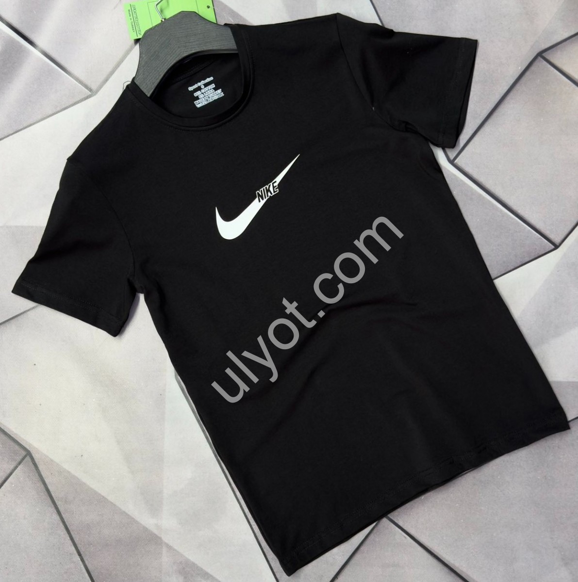 ФУТБОЛКА N02 (S-2XL) ЧЕРНЫЙ 