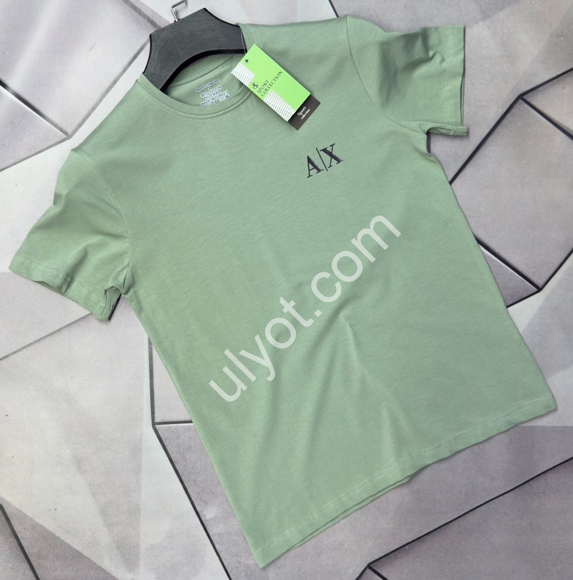 ФУТБОЛКА A07 (S-2XL) ФИСТАШКА 