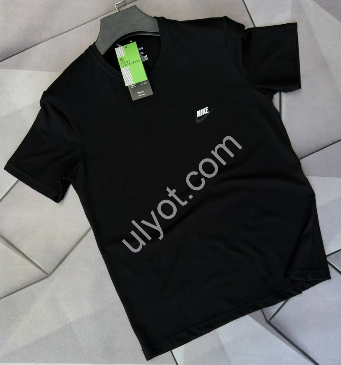 ФУТБОЛКА N02 (S-2XL) НАПИС ЧОРНИЙ