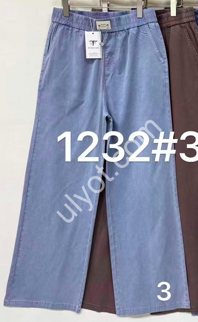 ШТАНЫ (37-42) КОРИЧНЕВЫЙ 1232-5