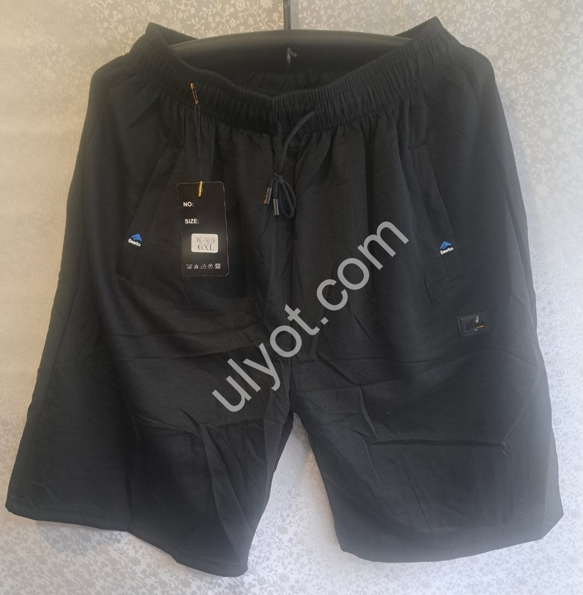 ШОРТЫ (5XL-9XL) ЧЕРНЫЙ 5018