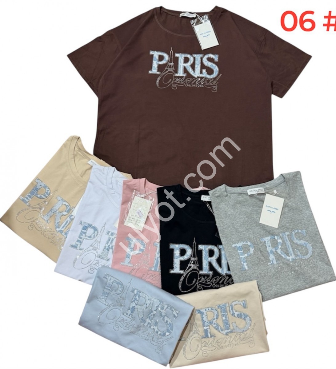 ФУТБОЛКА (ONESIZE 50-54) МИКС 06