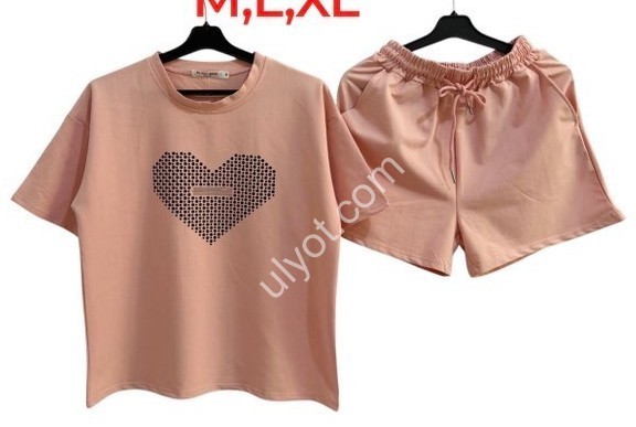 КОСТЮМ (M-XL) ПУДРА 1082