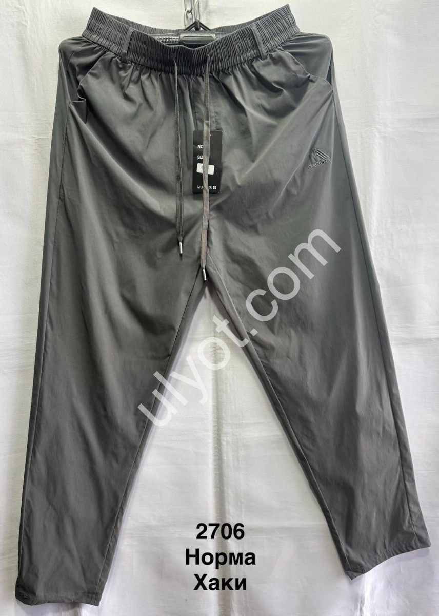 ШТАНЫ (3XL-7XL) ПРЯМОЙ ГРАФИТ 2706