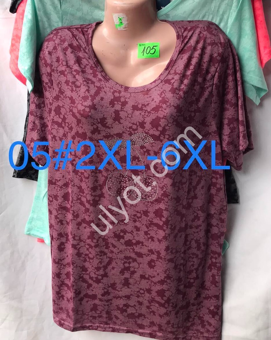 ФУТБОЛКА (2XL-6XL) МИКС 105