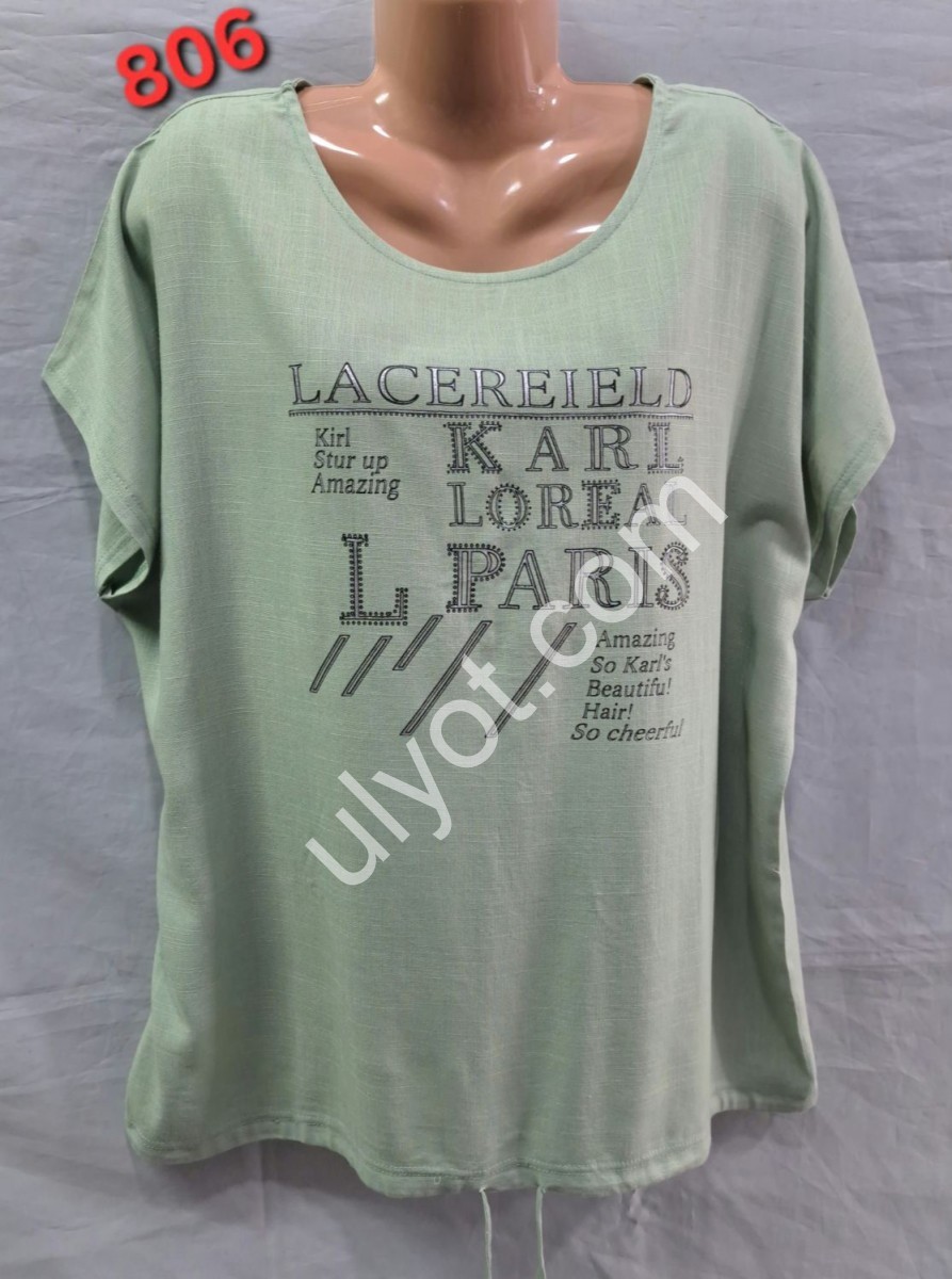 ФУТБОЛКА (ONESIZE 50-58) МИКС 806