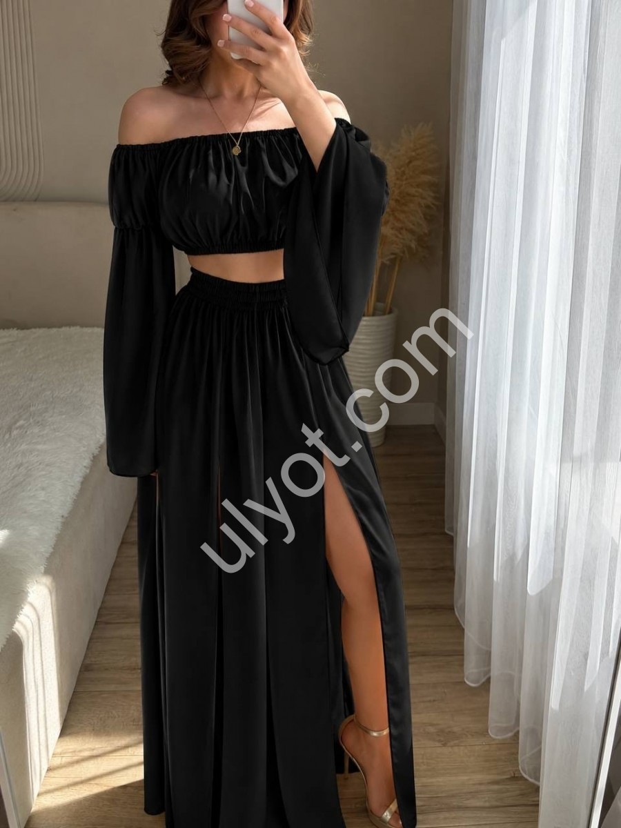 КОСТЮМ (ONE SIZE 42-46) ЧЕРНЫЙ 771