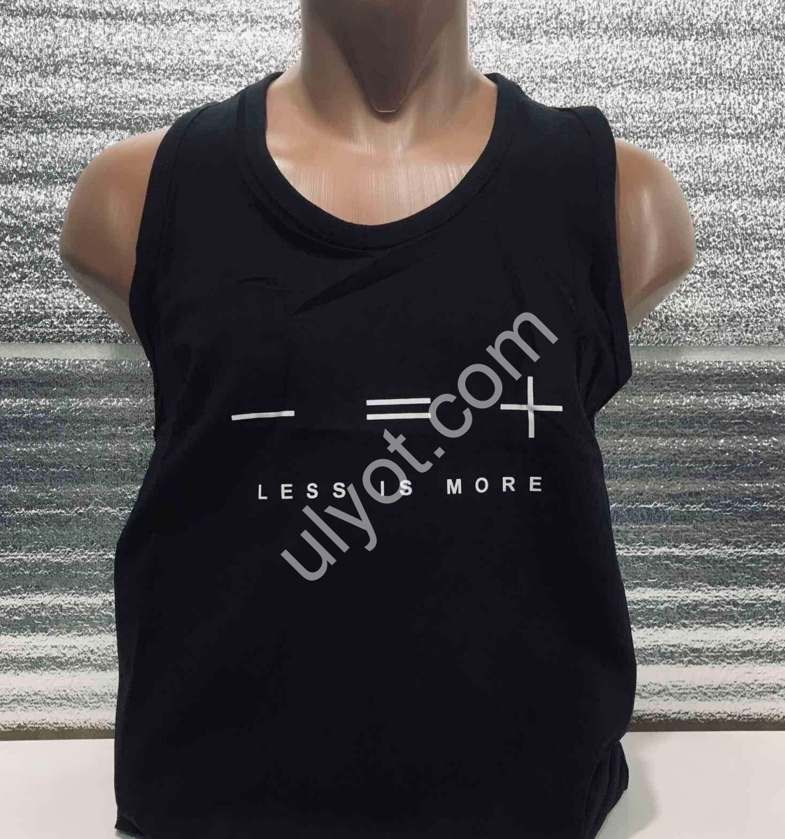 БОРЦОВКА NORTH WHITE (M-2XL) ЧЕРНЫЙ 