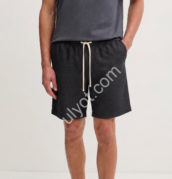 ШОРТЫ (M-3XL) ЧЕРНЫЙ 