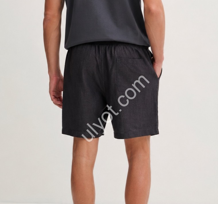 ШОРТЫ (M-3XL) ЧЕРНЫЙ 