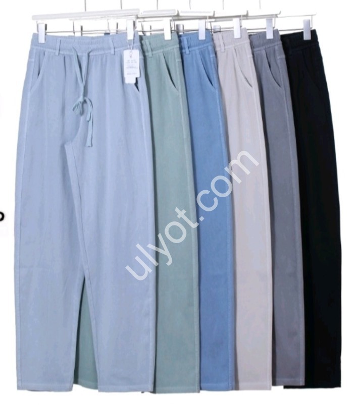 ШТАНЫ (7XL-10XL) ПРЯМОЙ МИКС 4070