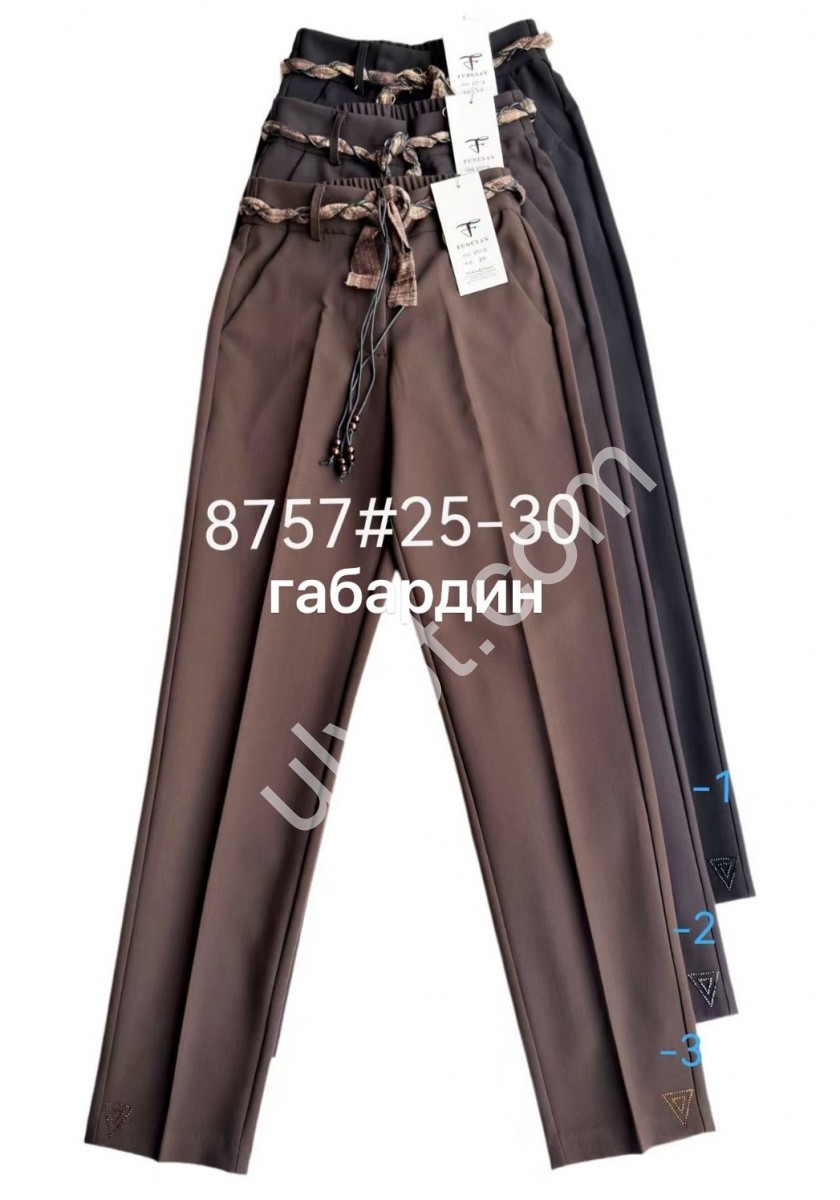 ШТАНИ (25-30) ЧОРНИЙ 8757-1