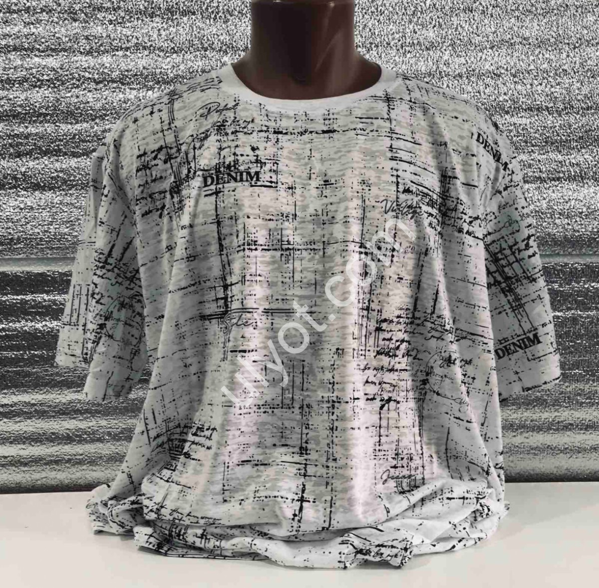 ФУТБОЛКА CRACOW (3XL-6XL) СВ.СІРИЙ 6970