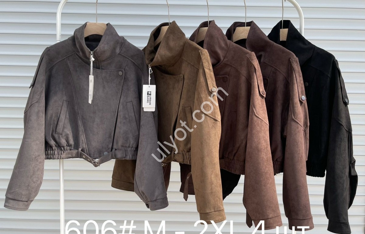 КУРТКА (M-2XL) КОФЕ 606