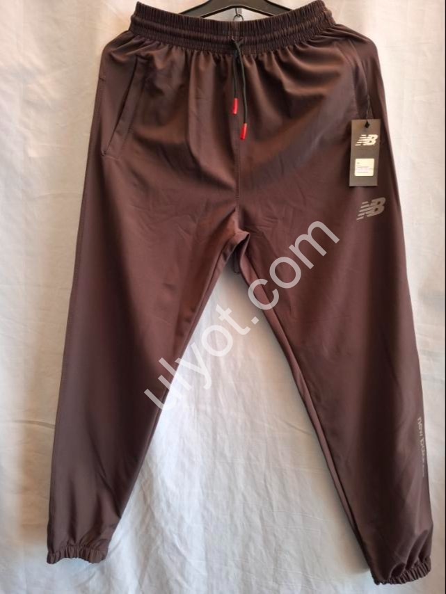 СПОРТ.ШТАНИ NB02 (48-56) МАНЖЕТ КОРИЧНЕВИЙ