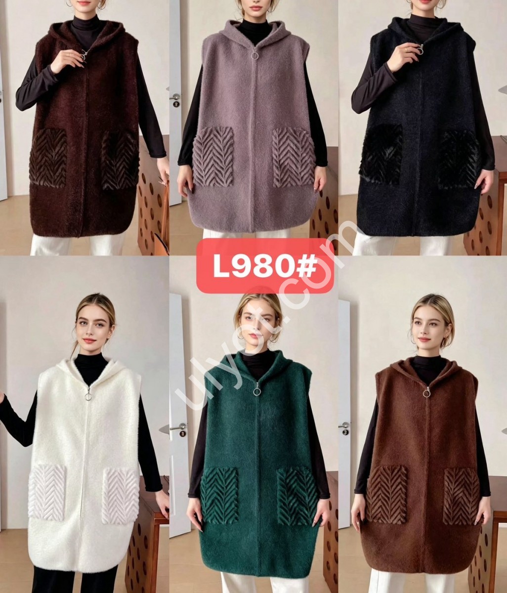 ЖИЛЕТКА (ONE SIZE 58-62) МІКС 980