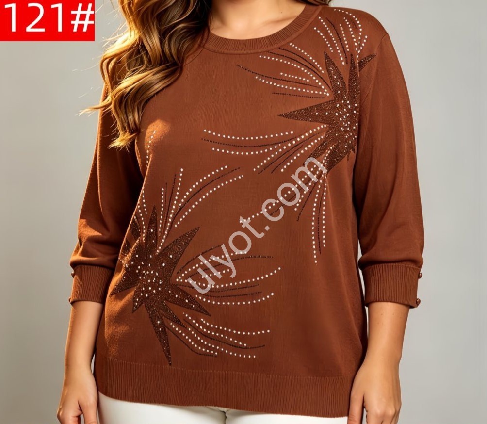 СВІТЕР (ONE SIZE 54-58) МІКС 7121