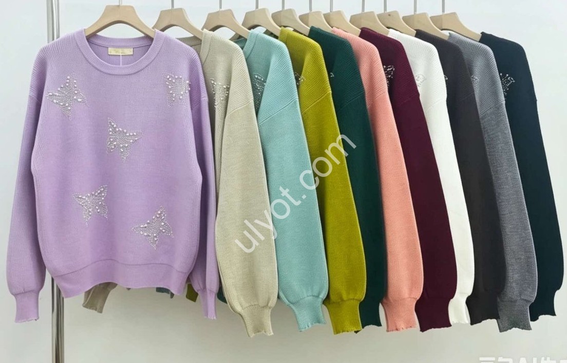 СВІТЕР (ONE SIZE 52-58) МІКС 2541