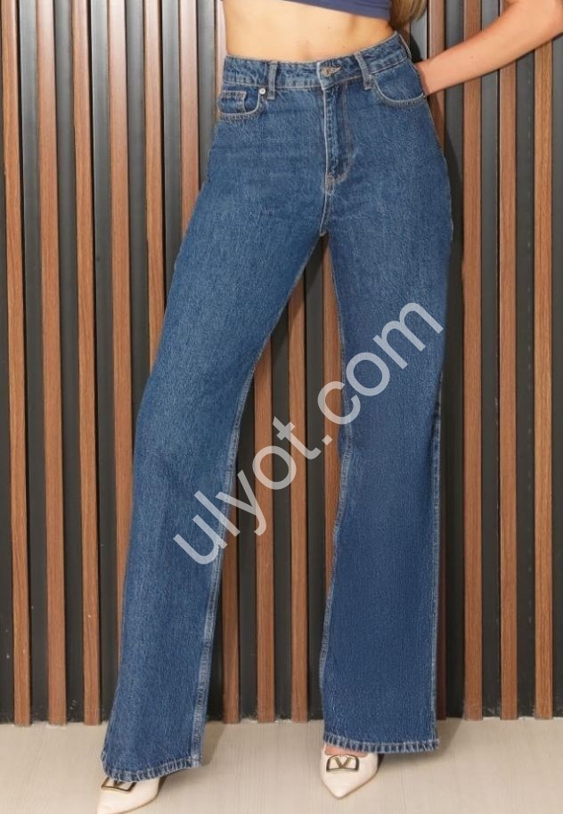 ДЖИНСЫ WOMAN DENIM (34-42) СИНИЙ 1025/1908