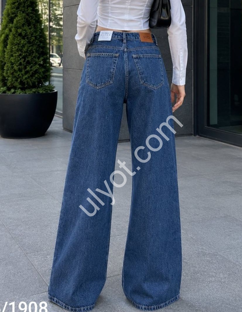 ДЖИНСЫ WOMAN DENIM (34-42) СИНИЙ 1025/1908