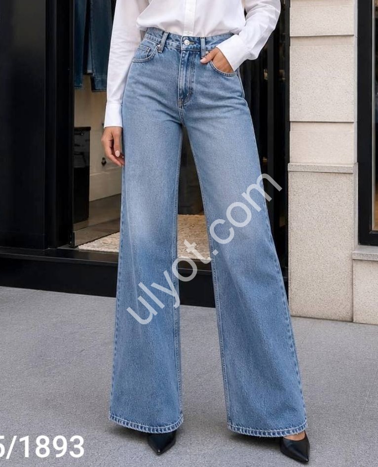 ДЖИНСЫ WOMAN DENIM (34-42) СИНИЙ 1025/1893