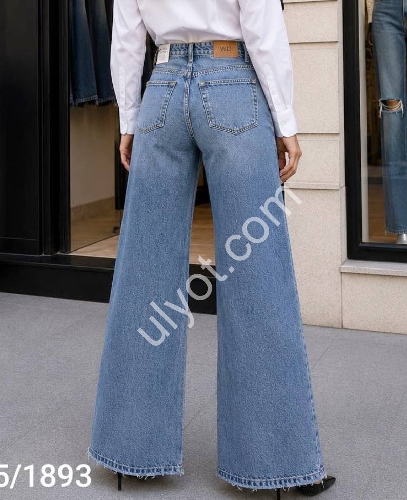 ДЖИНСЫ WOMAN DENIM (34-42) СИНИЙ 1025/1893