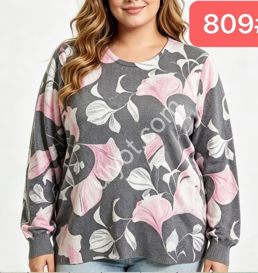 СВІТЕР (ONE SIZE 52-56) МІКС 809