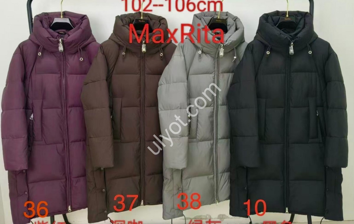 КУРТКА MAX RITA (S-2XL) ЧОРНИЙ 295-10