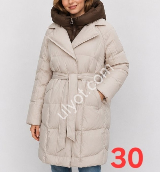 КУРТКА DESSELIL (S-2XL) СВ.БЕЖ 526