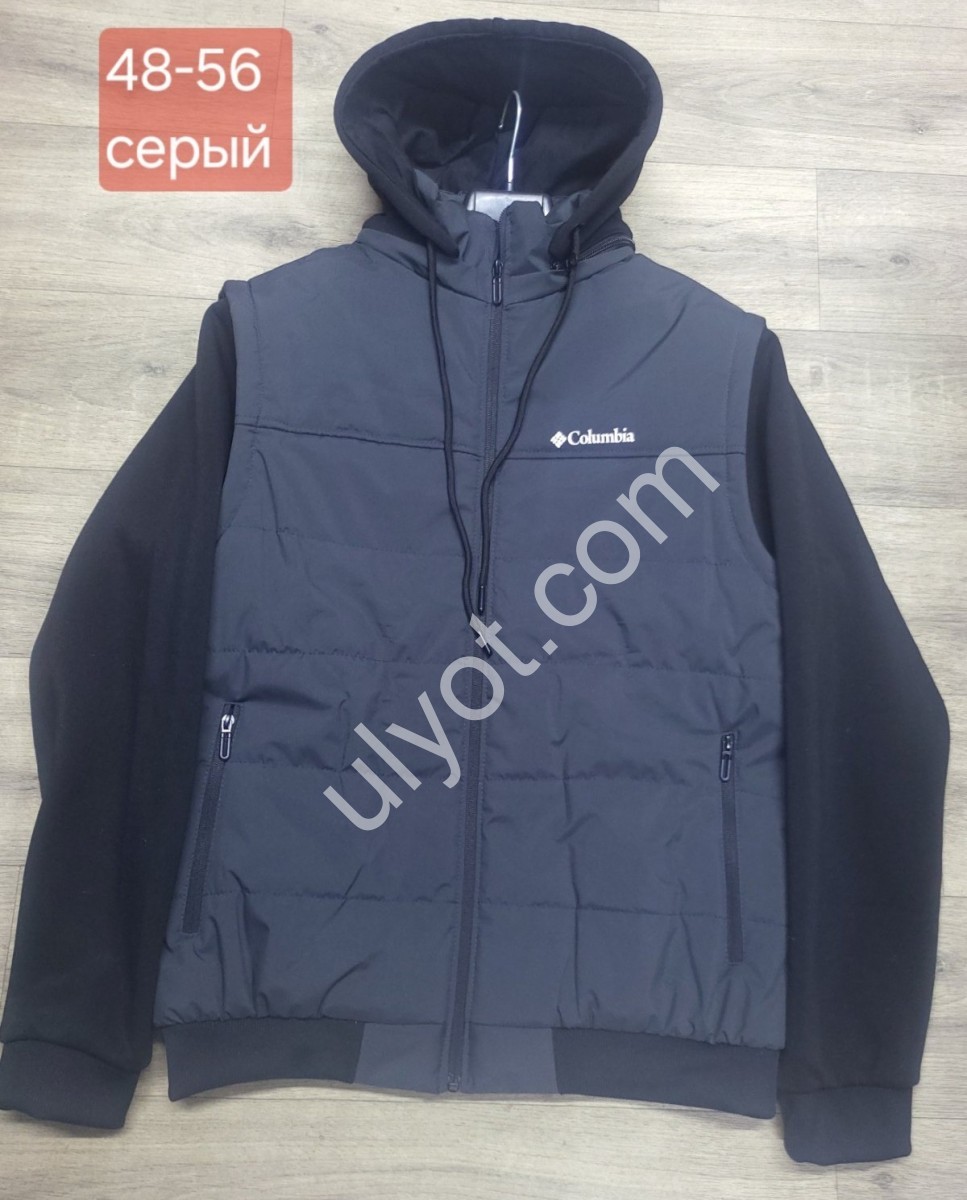 КУРТКА C04 (48-56) СЕРЫЙ 