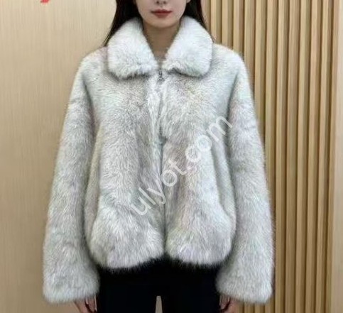 ПОЛУШУБОК (M-XL) МОЛОЧНЫЙ 1805