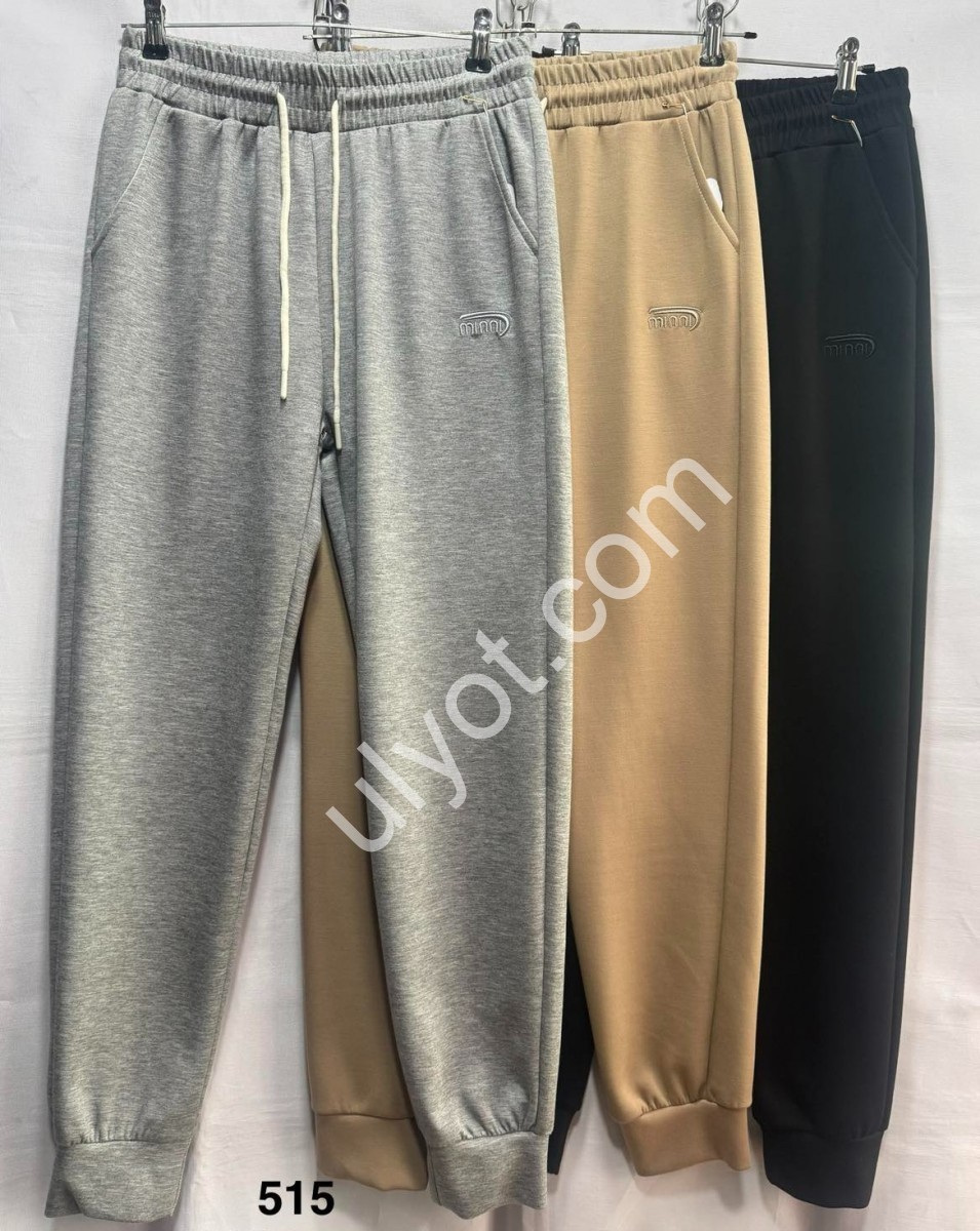 ШТАНЫ (M-3XL) МАНЖЕТ МИКС 515