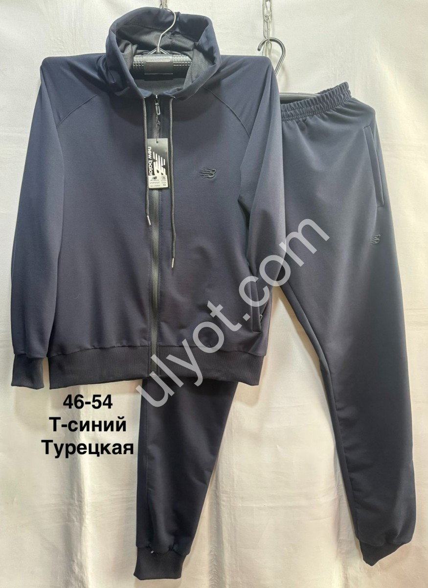 СПОРТ.КОСТЮМ NB02 (46-54) МАНЖЕТ Т.СИНИЙ 