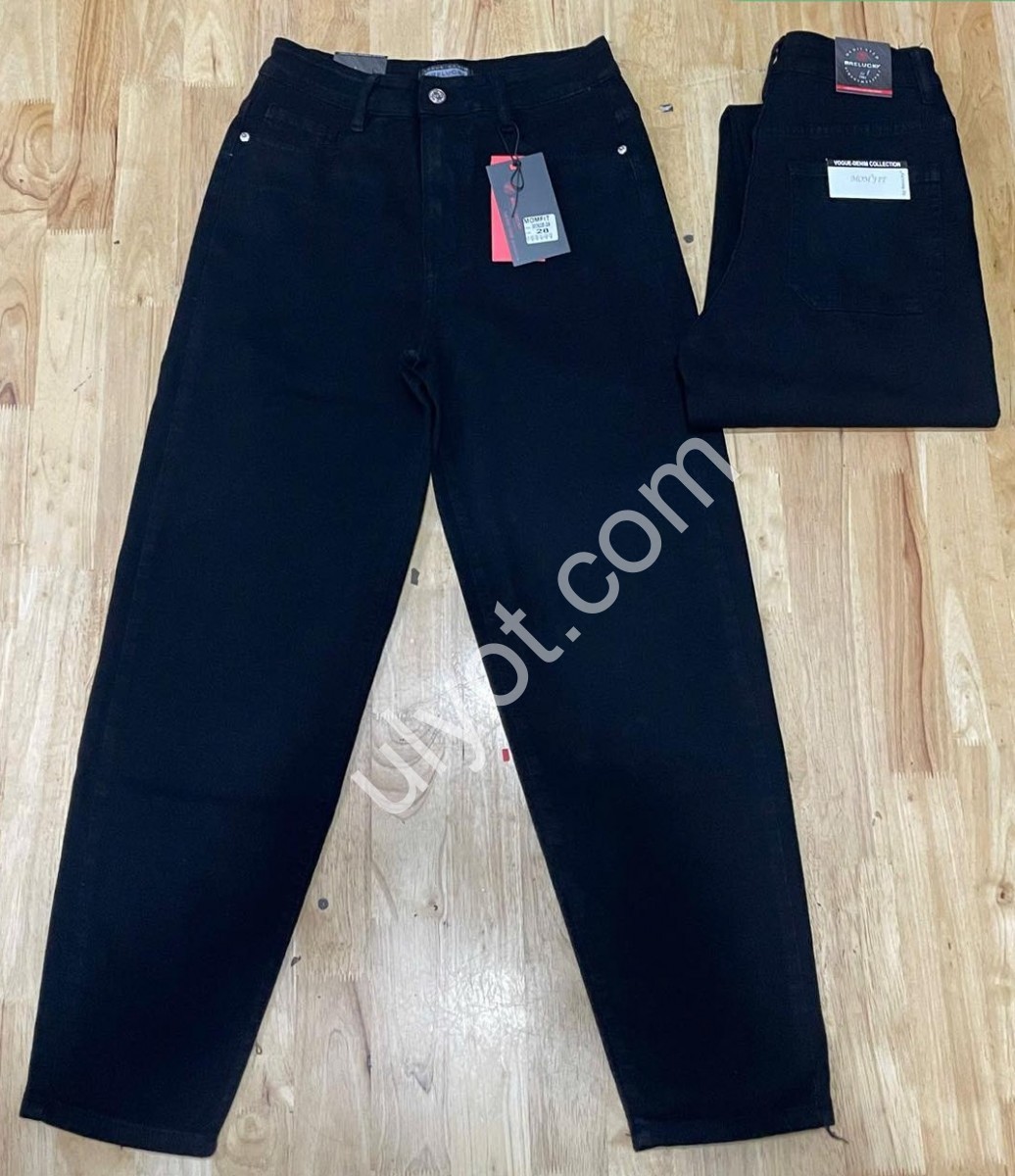 ДЖИНСЫ RELUCKY (28-33) ЧЕРНЫЙ M0608-3