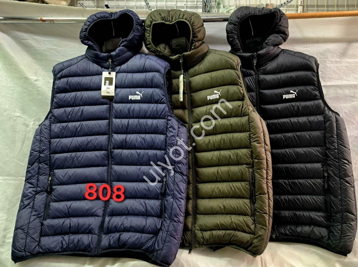 ЖИЛЕТКА P15 (5XL-9XL) ЧОРНИЙ 808