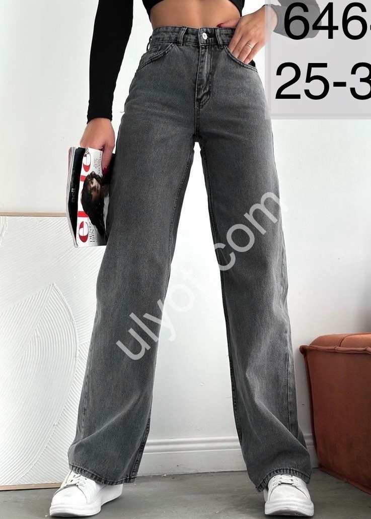 ДЖИНСИ TOP SHOP (25-32) СІРИЙ 6464
