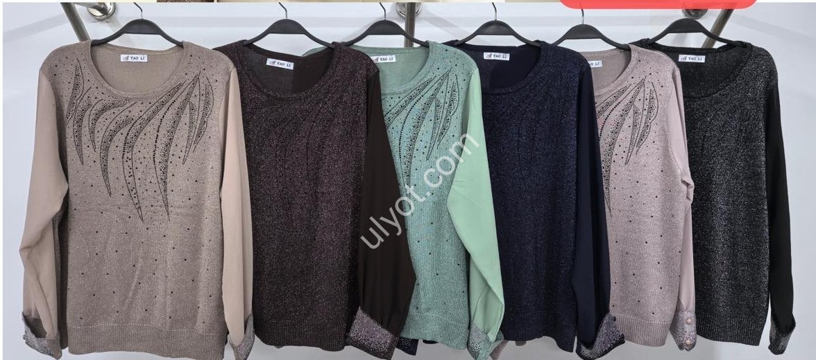 СВИТЕР (ONE SIZE 54-56) МИКС 5109