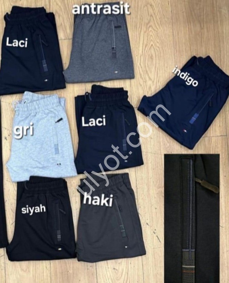 СПОРТ. ШТАНЫ (M-3XL) ЧЕРНЫЙ 6460