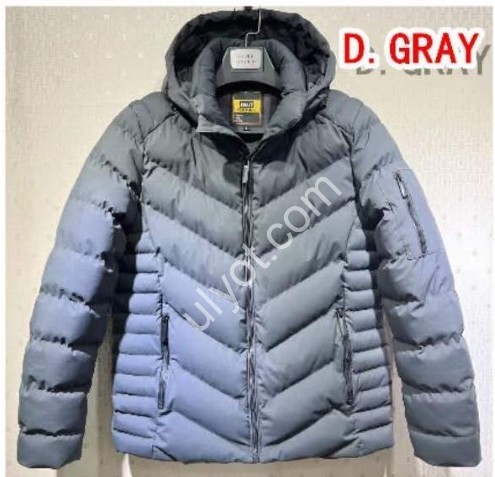 КУРТКА (M-3XL) СЕРЫЙ D25814