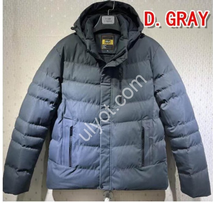 КУРТКА (3XL-7XL) Т.СЕРЫЙ D25823