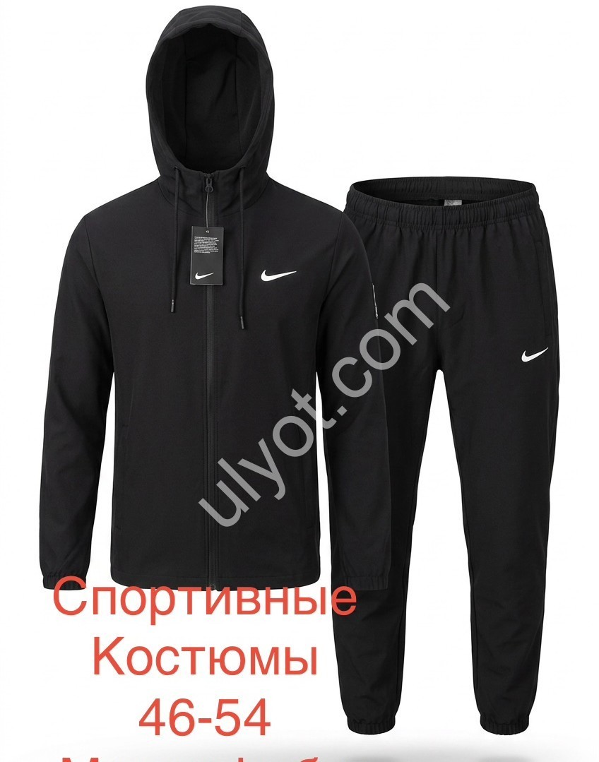 СПОРТ.КОСТЮМ N02 (46-54) МАНЖЕТ ЧЕРНЫЙ 