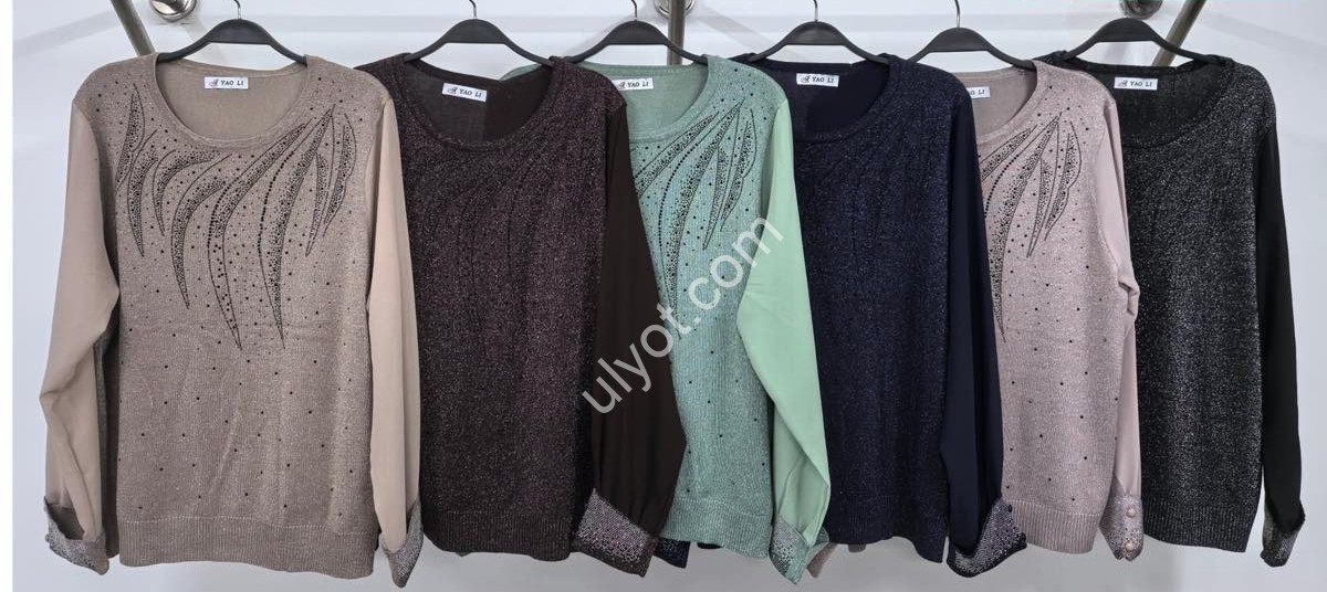 СВИТЕР (ONE SIZE 54-56) МИКС 5109