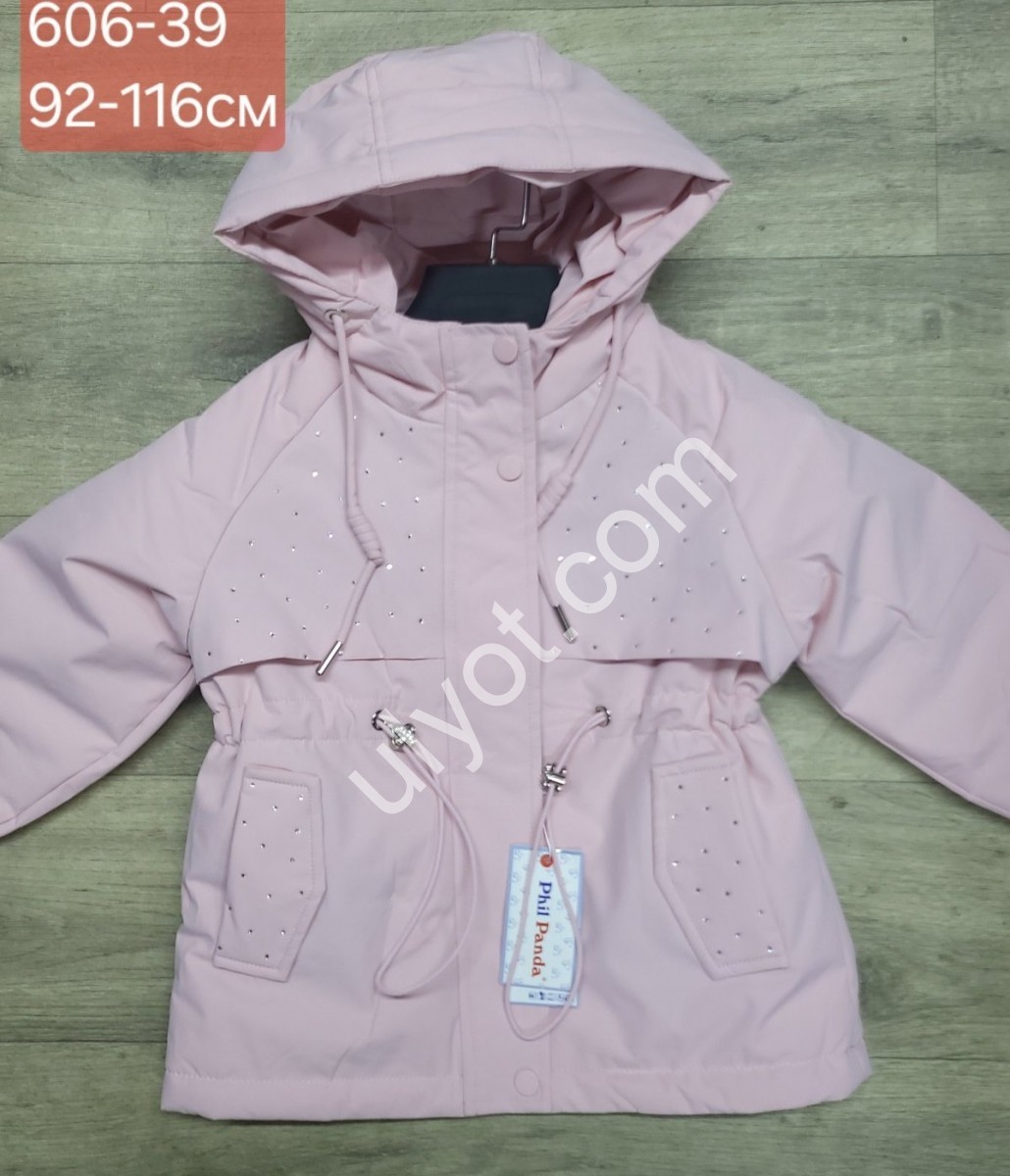 КУРТКА (92-116СМ) РОЗОВЫЙ 606-39