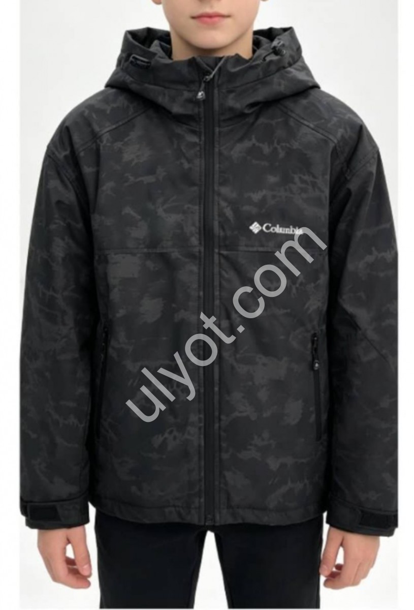 КУРТКА C04 (122-146СМ) ЧЕРНЫЙ B6-6