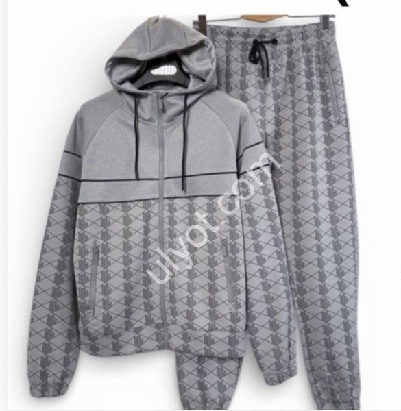 КОСТЮМ AUDSA (M-3XL) СВ.СЕРЫЙ A234