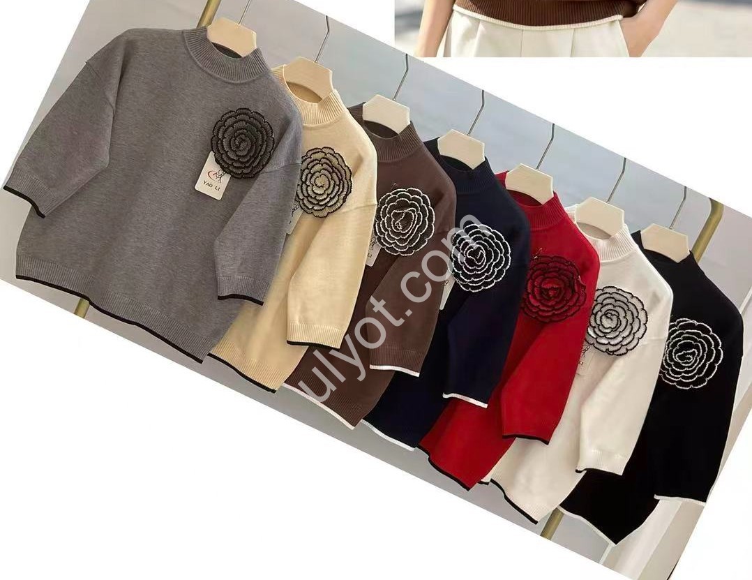 СВИТЕР (ONE SIZE 50-54) МИКС 338