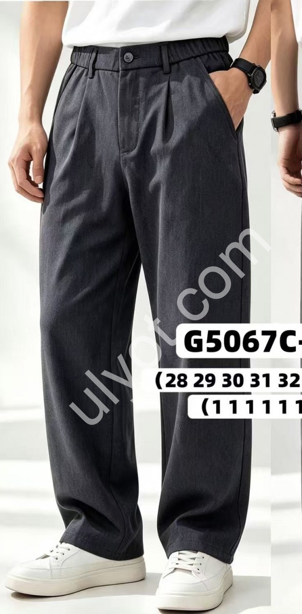 БРЮКИ GOD BOREST (28-36) СЕРЫЙ 5067