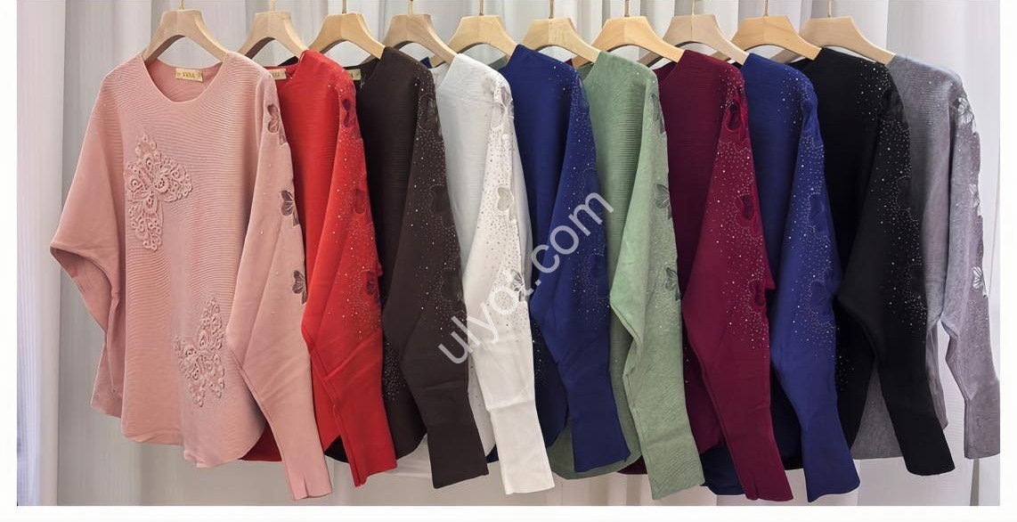 СВИТЕР (ONE SIZE 48-52) МИКС 7106
