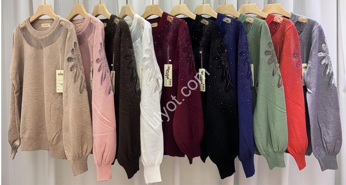 СВІТЕР (ONE SIZE 48-52) МІКС 7126